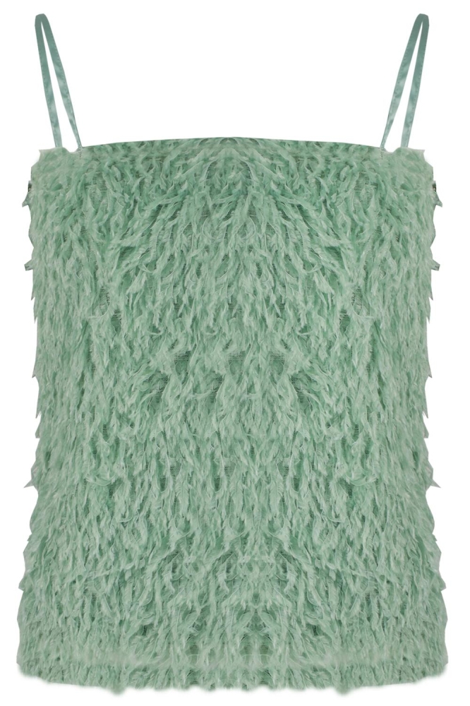 MILLICENT TOP 25ZFBF01 754 EDGE WATER GREEN